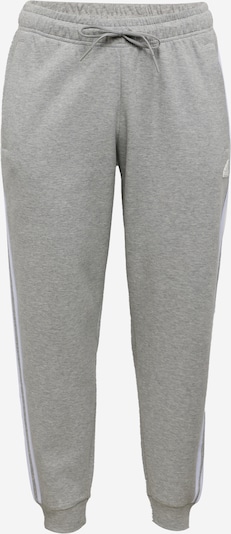 ADIDAS SPORTSWEAR Pantalon de sport 'Future Icons 3-Stripes  ' en gris chiné / blanc, Vue avec produit