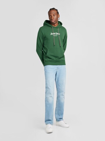 JACK & JONES Sweatshirt 'HENRY' in Green