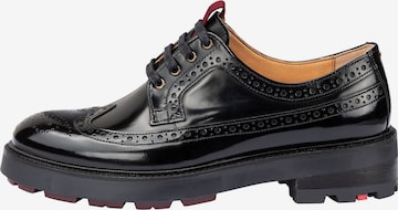 Chaussure à lacets LLOYD en noir : devant