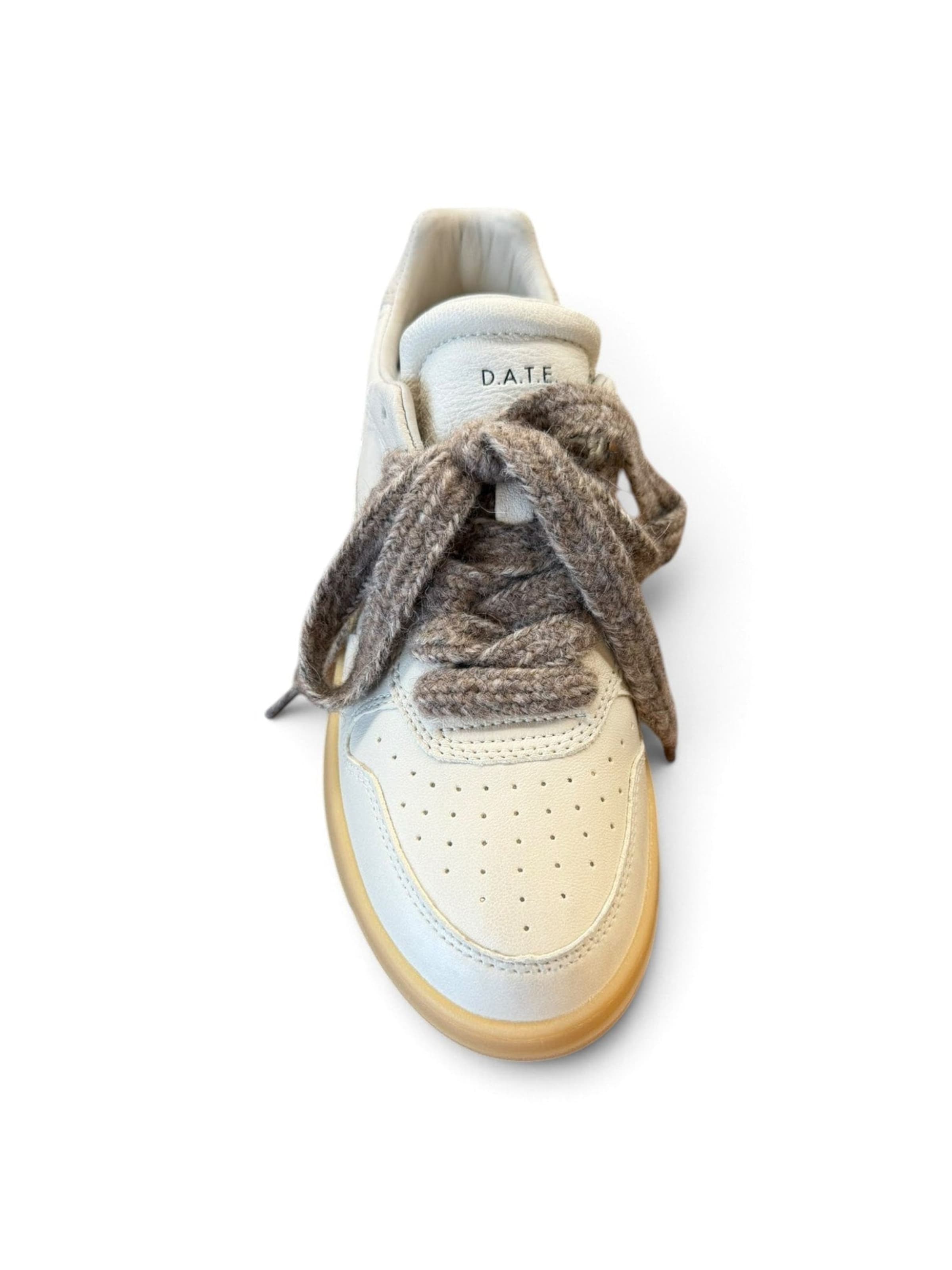 D.A.T.E Sneakers laag 'COURT 2.0 USED WHITE' in Wit