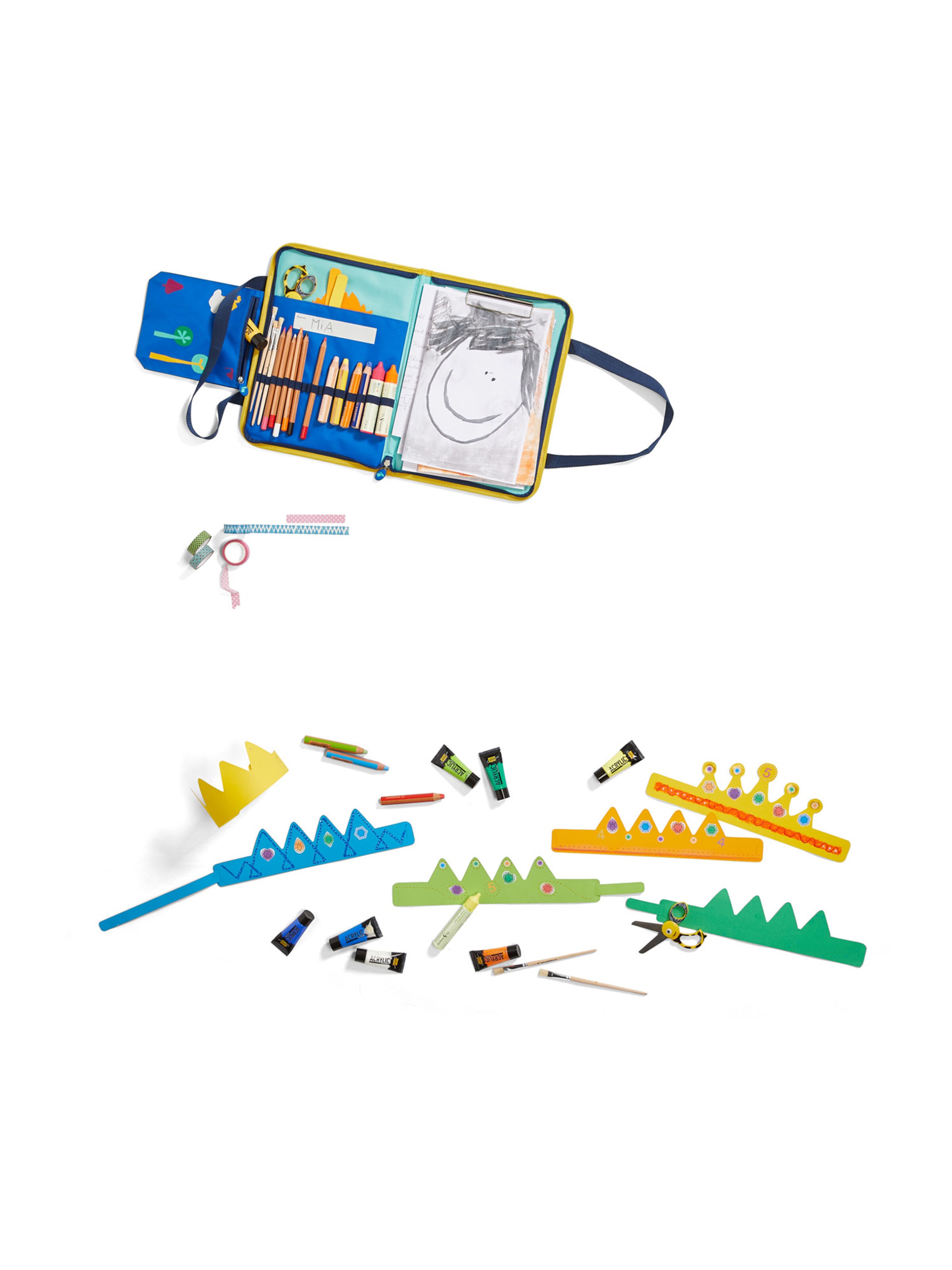 HABA Game ' Mitnehm-Kreativtasche ' in Blue