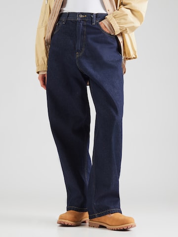 Carhartt WIP Loosefit Jeans 'Brandon' in Blauw: voorkant