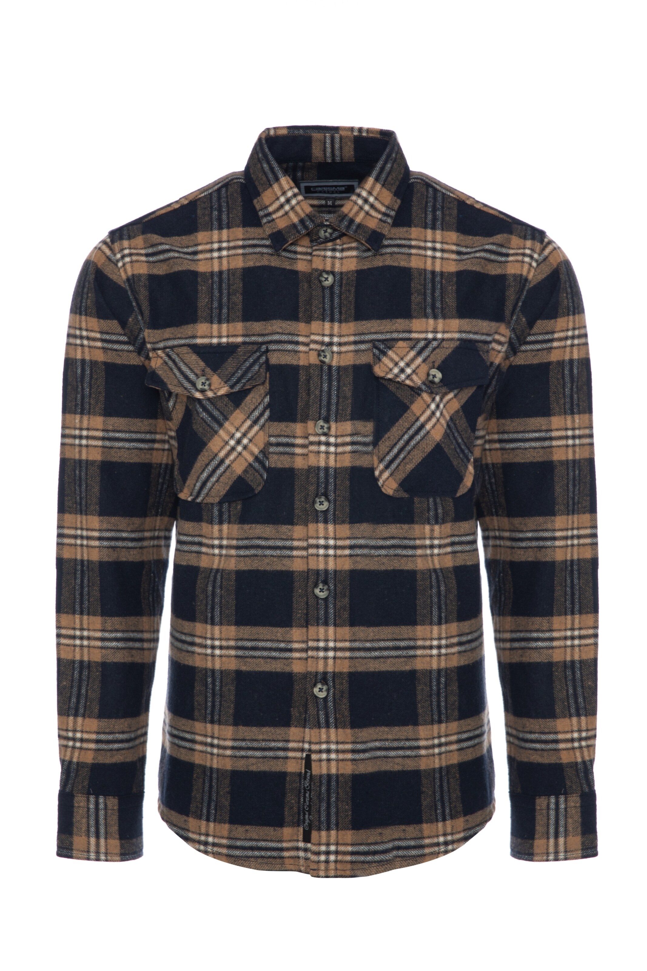 CARISMA Comfort Fit Hemd in Braun: Vorderseite