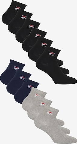 FILA Socks in Blue: front