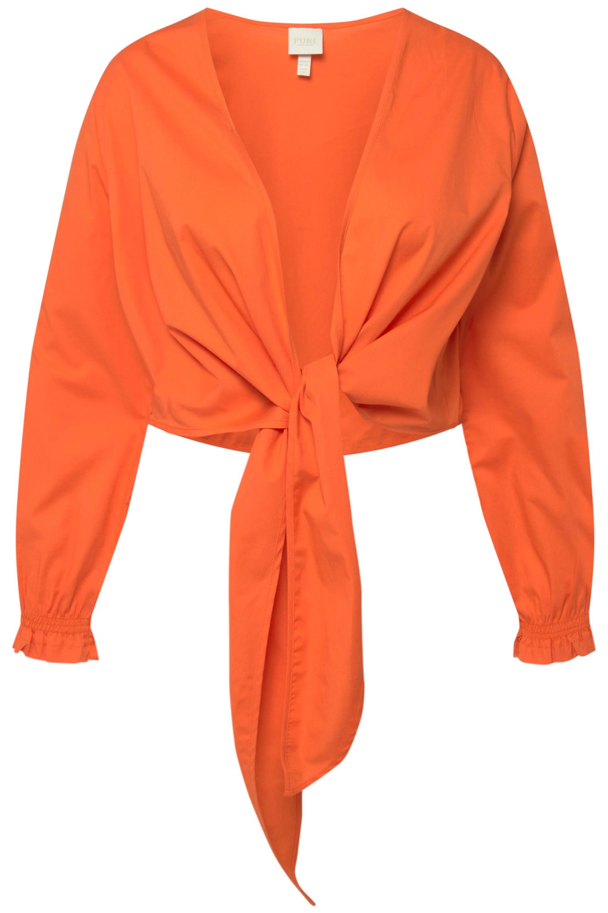 Ulla Popken Blouse in Oranje: voorkant