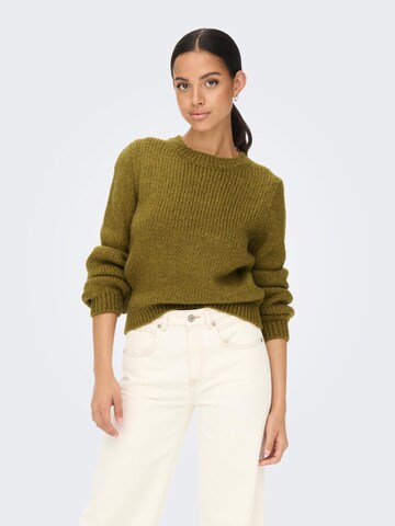 JDY Sweater 'Dinea' in Green