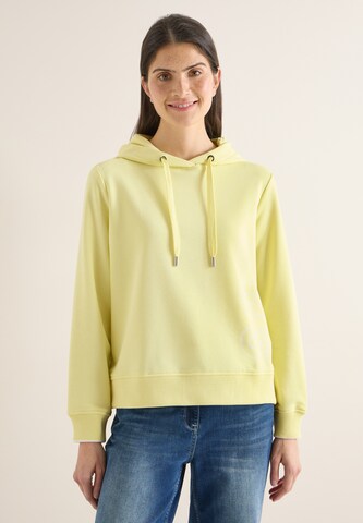 CECIL Sweatshirt in Yellow: front