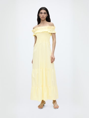 Crās - Vestido ' Capricras ' en amarillo: frente