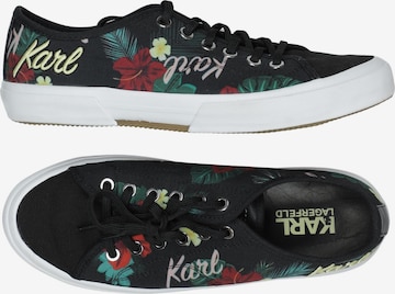 Karl Lagerfeld Sneaker 38 in Schwarz: Vorderseite