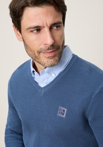 Man's World Pullover in Blau