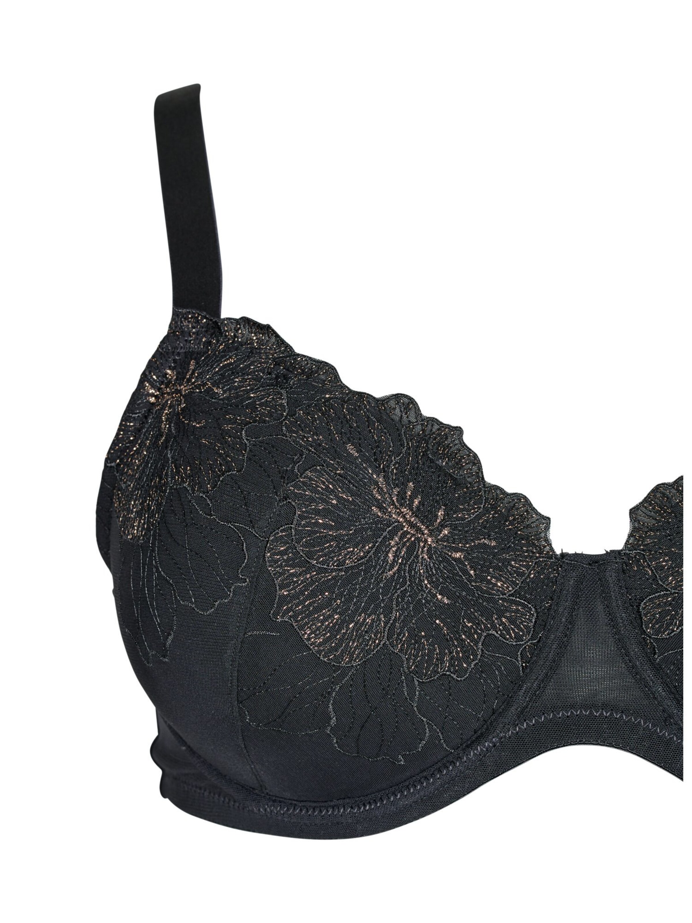 Sutien de tricou Sutien 'Lisla' de la Devoted by Zizzi pe negru