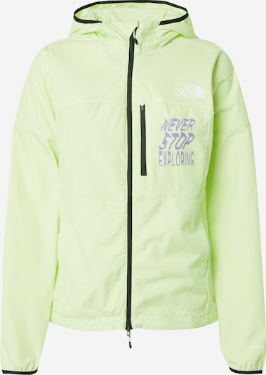 THE NORTH FACE Sportsjakke i grå / lime / sort / hvid, Produktvisning