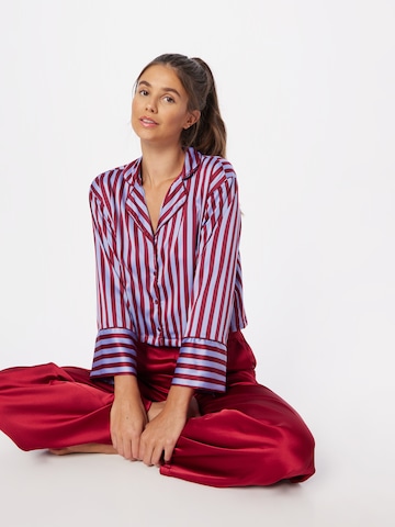 Hunkemöller - Camisa de pijama em azul: frente