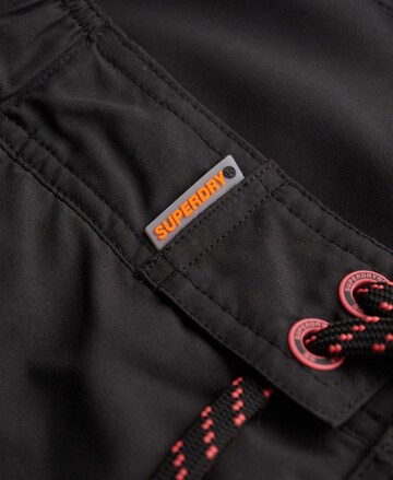 Boardshorts Superdry en noir