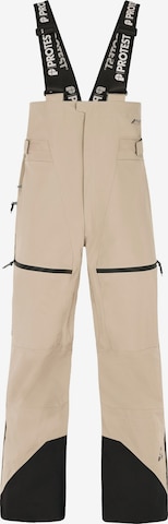 PROTEST Workout Pants 'PRTBASE' in Brown: front