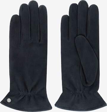 Gants 'Strassburg' Roeckl en bleu : devant