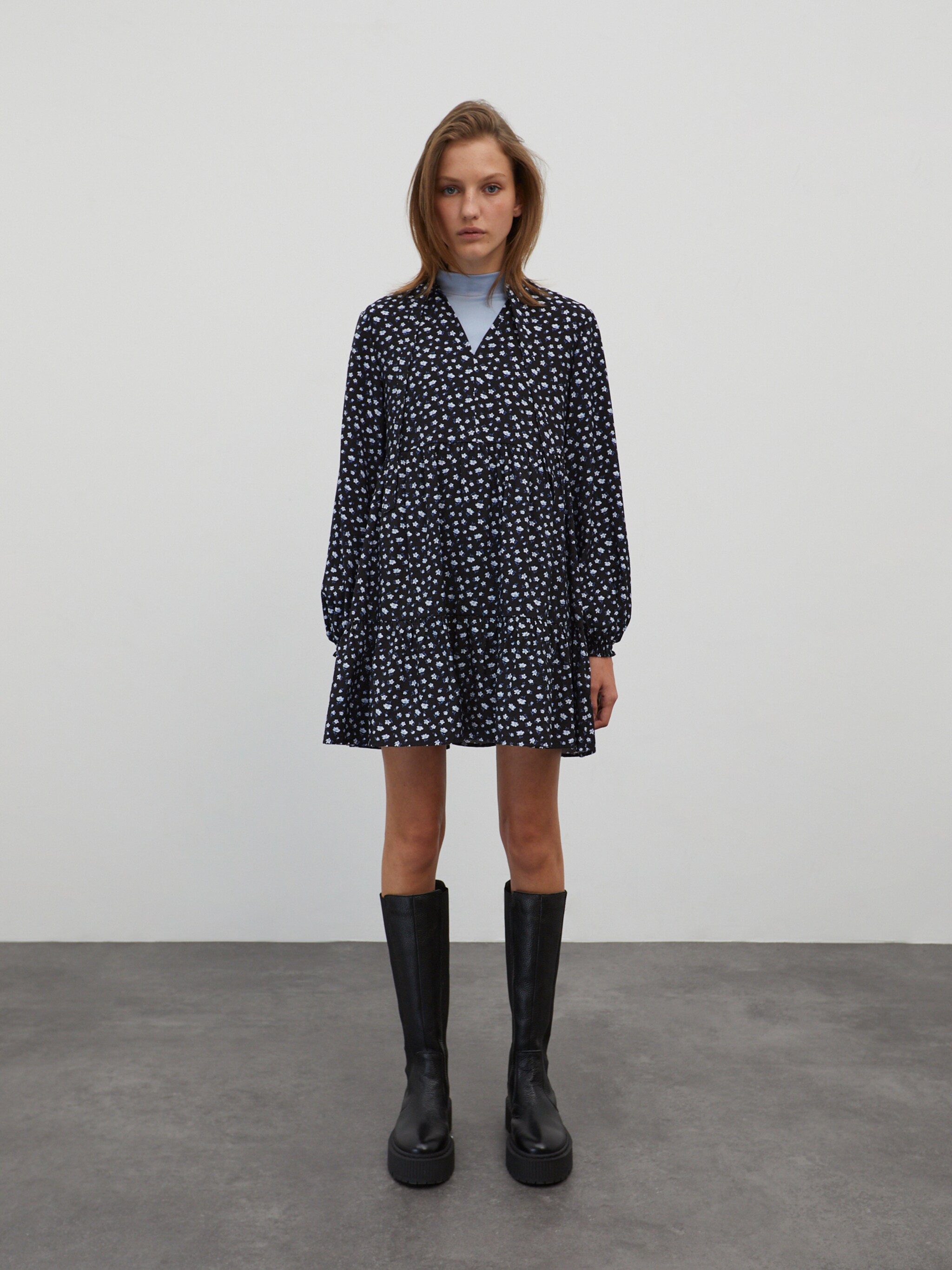 EDITED Productos Vestido 'Heather' azul oscuro