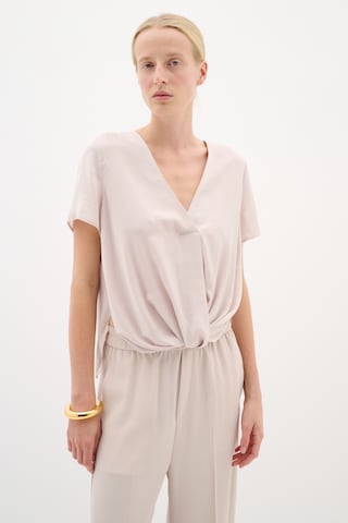 InWear Blouse 'KinleyIW' in Beige: voorkant
