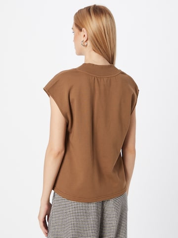 OBJECT - Camiseta 'Monna' en marrón