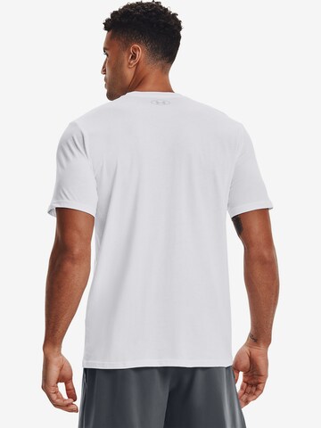 T-Shirt fonctionnel 'Team Issue' UNDER ARMOUR en blanc