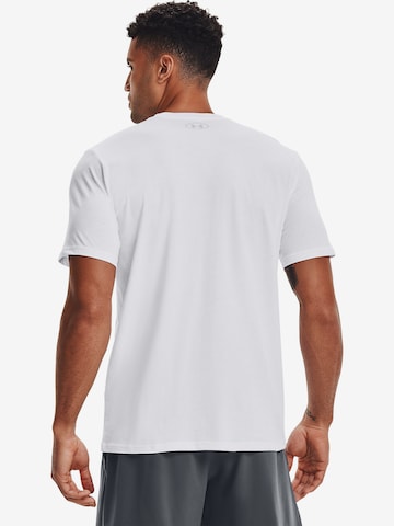 T-Shirt fonctionnel 'Team Issue' UNDER ARMOUR en blanc