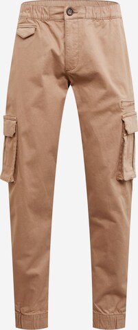 Pantaloni cargo 'Josiah' di Redefined Rebel in marrone: frontale