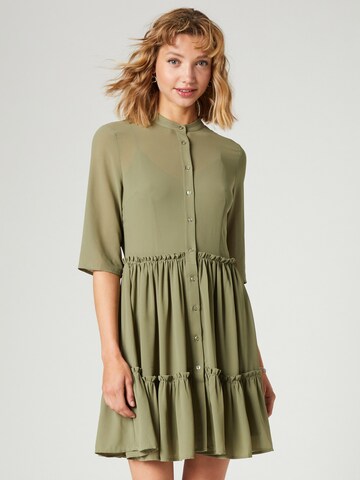 Abito camicia 'Jovana' di Guido Maria Kretschmer Women in verde: frontale