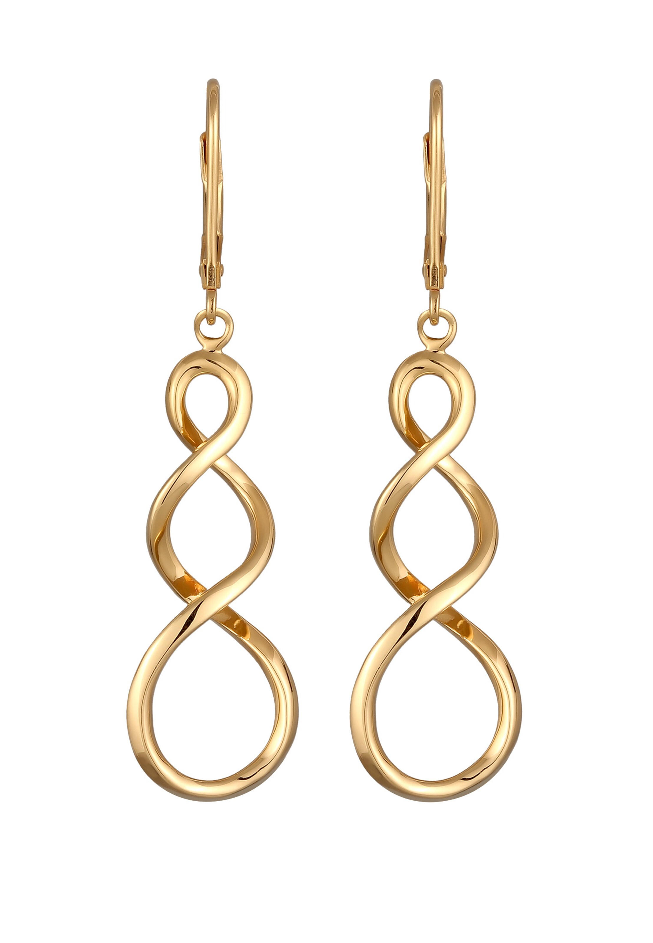 ELLI Earrings in Gold: front