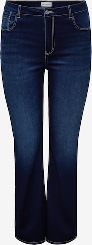 ONLY CarmakomaFlared/zvonoliki kroj Traperice 'CARAugusta' - plava boja: prednji dio