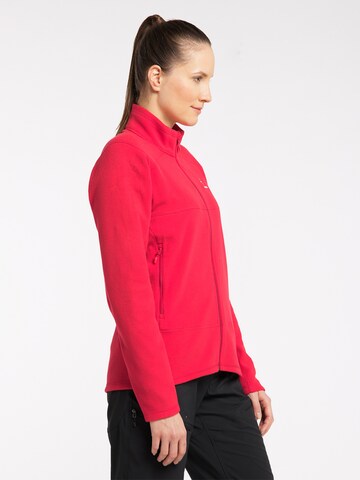 Haglöfs Athletic Fleece Jacket 'Buteo' in Red