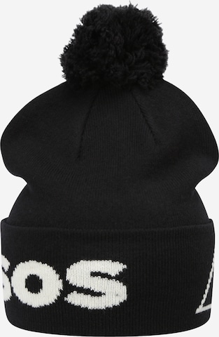 SOS Beanie in Black: front