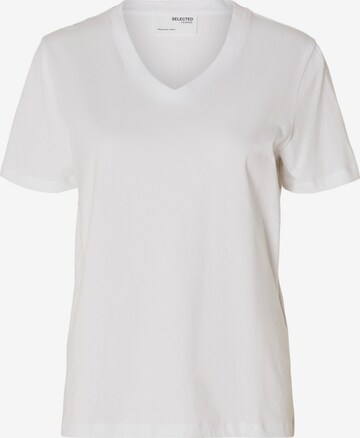 SELECTED FEMME Shirt in Wit: voorkant