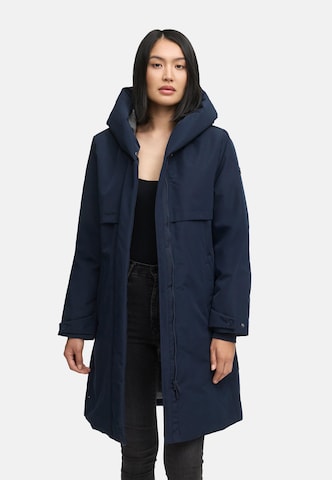Cappotto invernale 'Domingaa 14' di NAVAHOO in blu: frontale