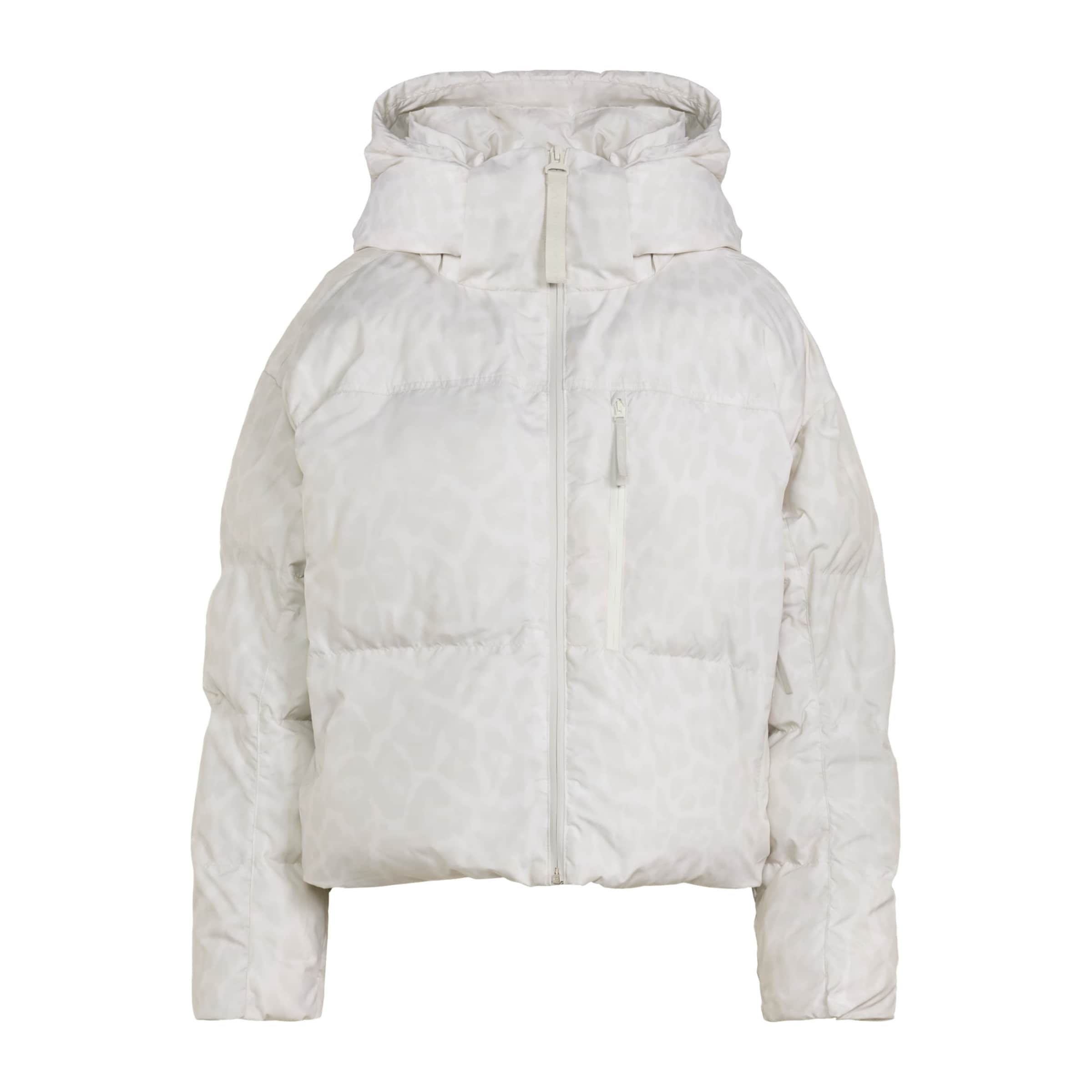 ADIDAS BY STELLA MCCARTNEY Sportovní bunda – bílá: přední strana