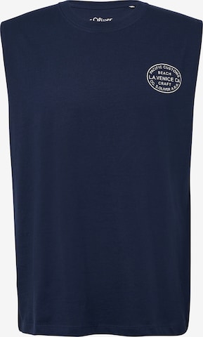 s.Oliver Shirt in Blauw: voorkant