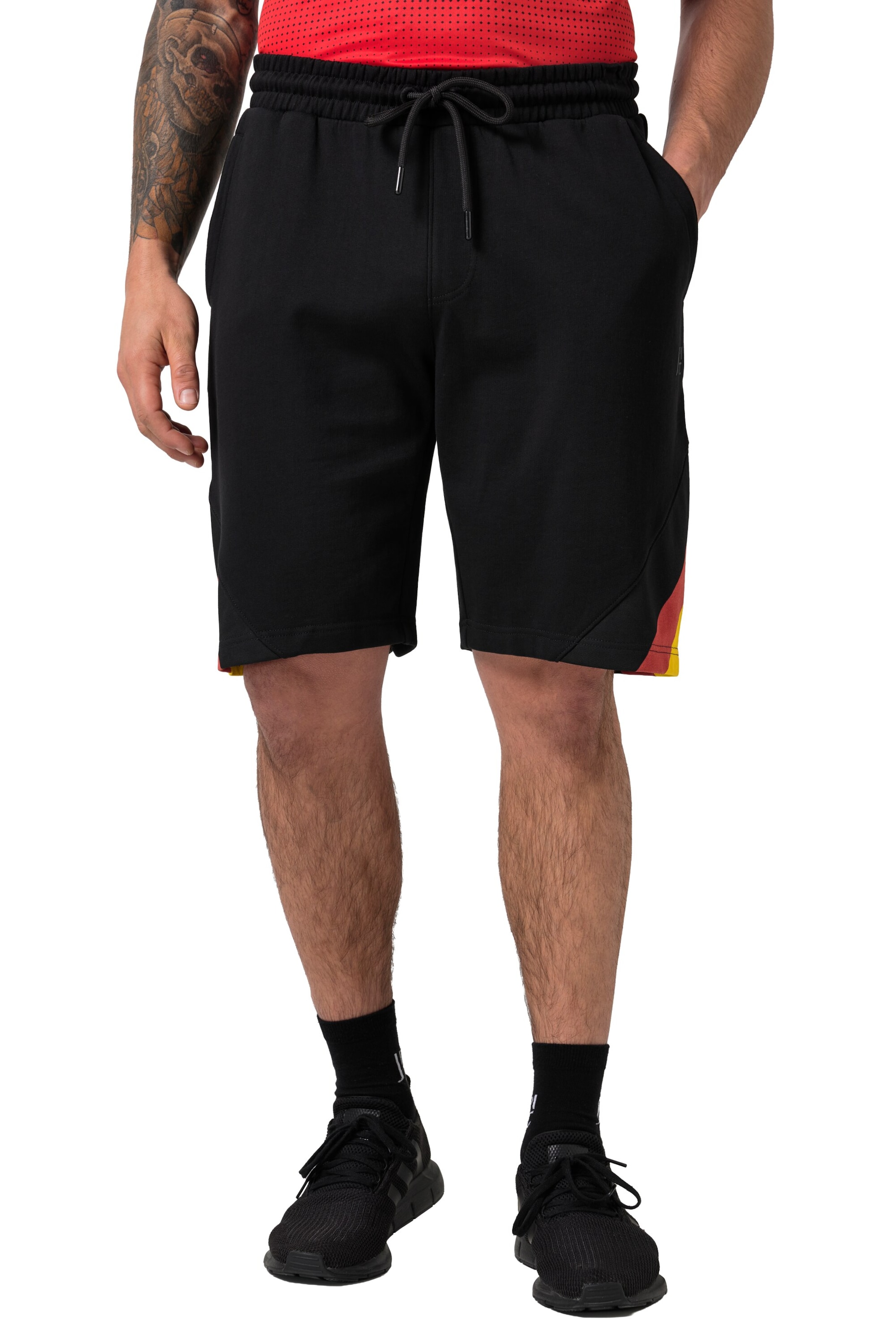 JAY-PI Regular Hose in Schwarz: Vorderseite