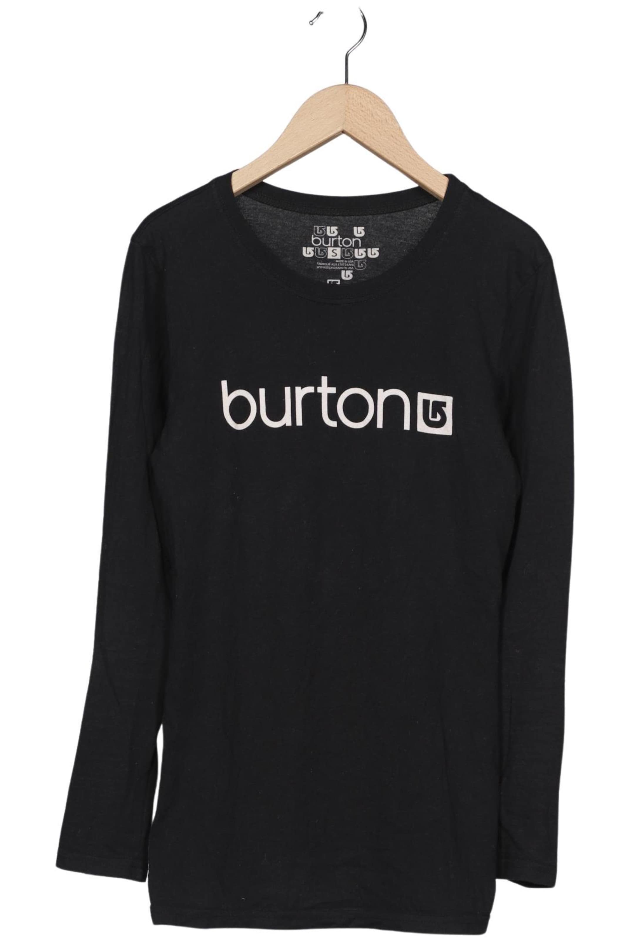 BURTON Top & Shirt in S in Black: front