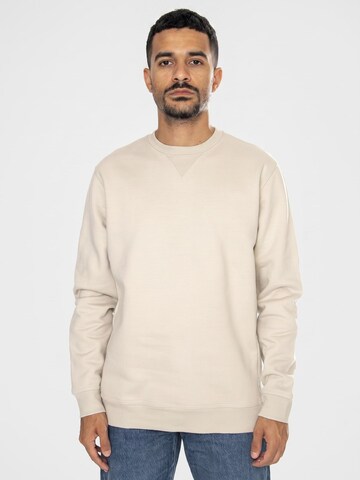 Sweat-shirt 'Dan Life' Only & Sons en beige : devant