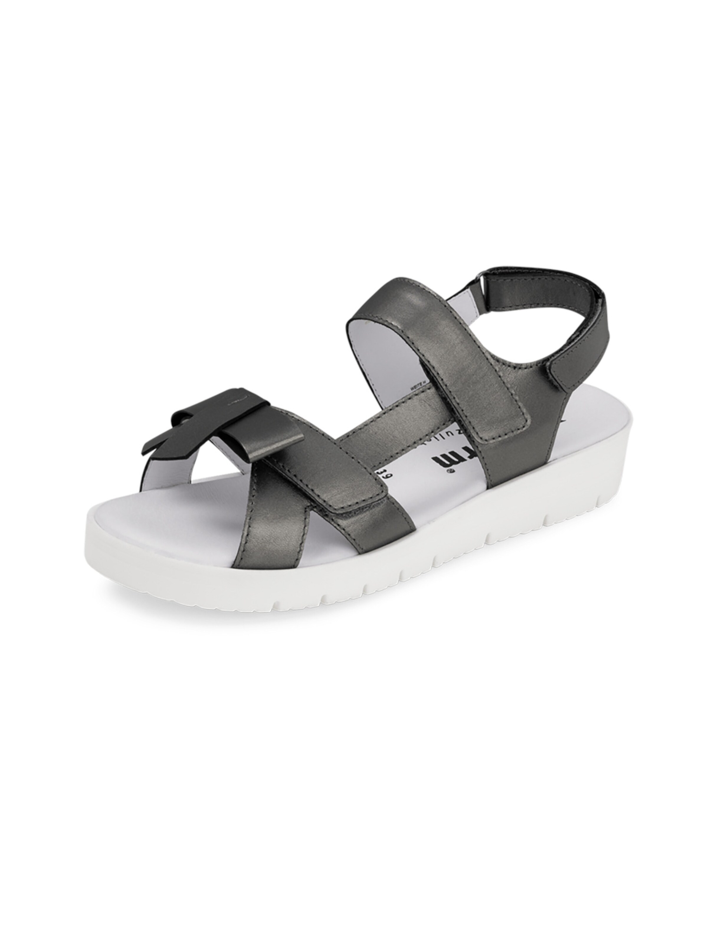 VITAFORM Sandaal in Grijs: voorkant
