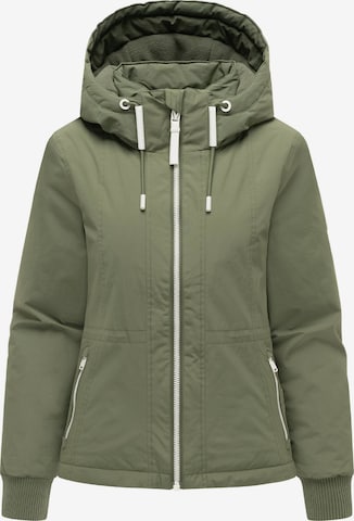 Veste fonctionnelle MARIKOO en vert : devant