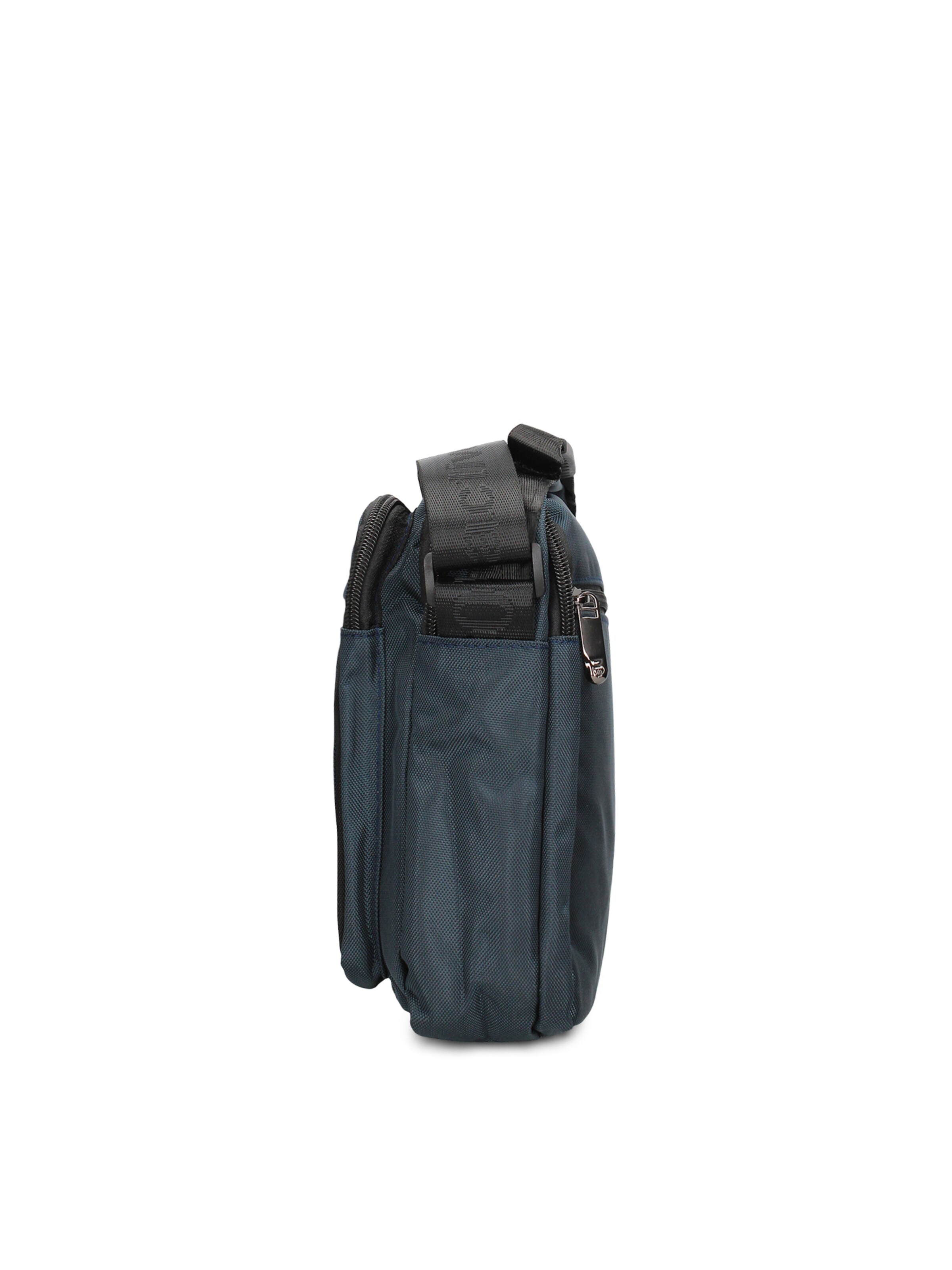 Borsa a tracolla 'Borsa a Tracolla Uomo Vegan Leather con Zip' di Coveri Collection in blu