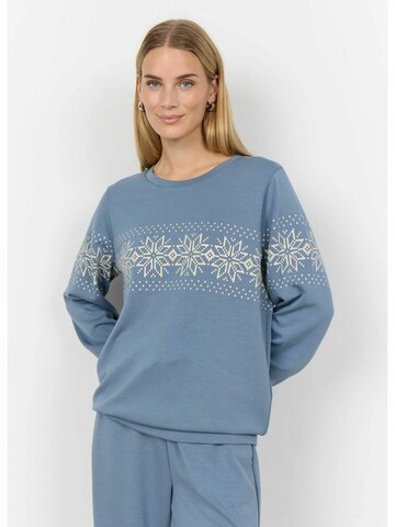 Soyaconcept Sweatshirt in Blau: Vorderseite