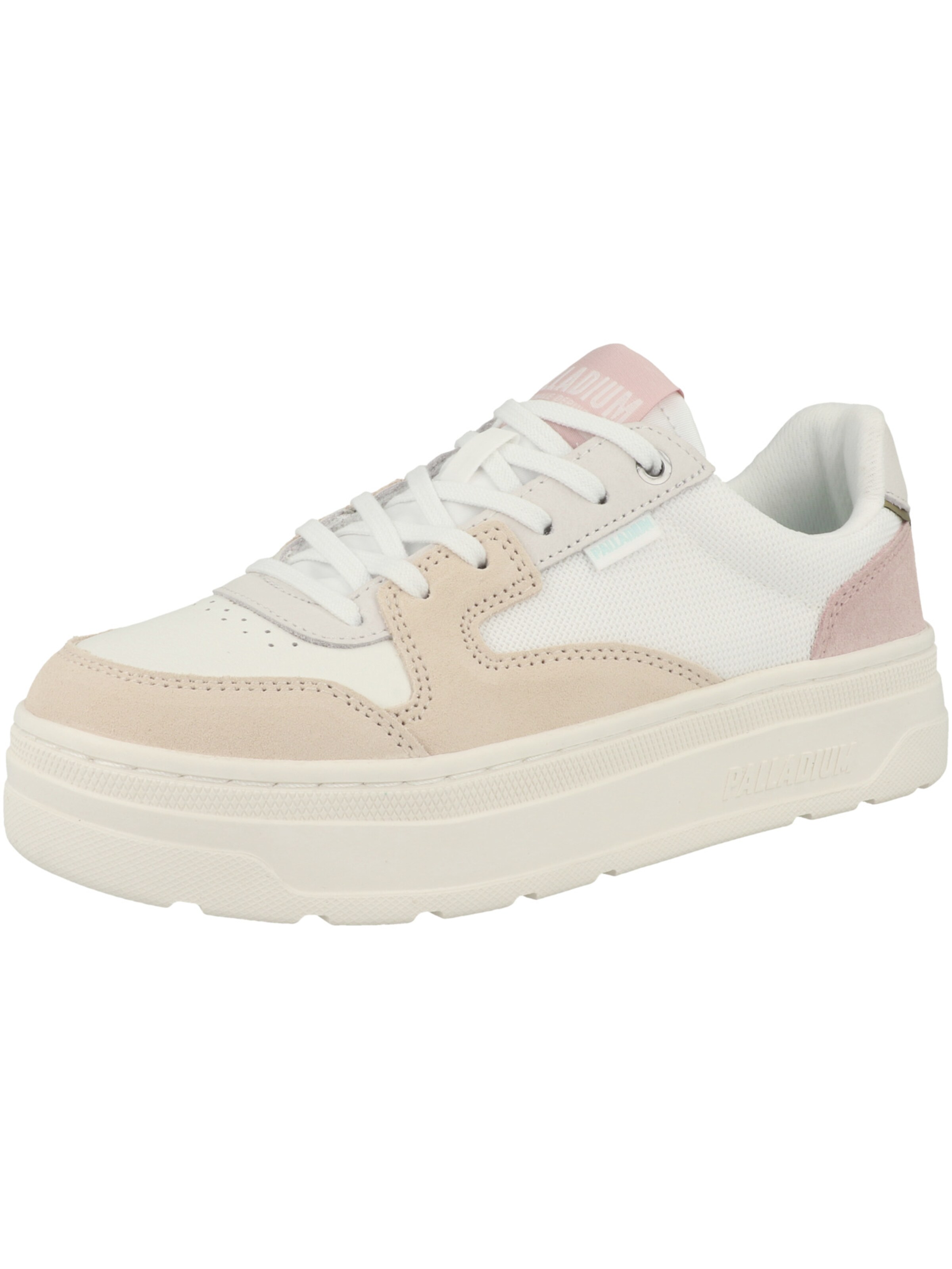 Sneaker bassa 'Pallasphalt Lo' di Palladium in beige: frontale