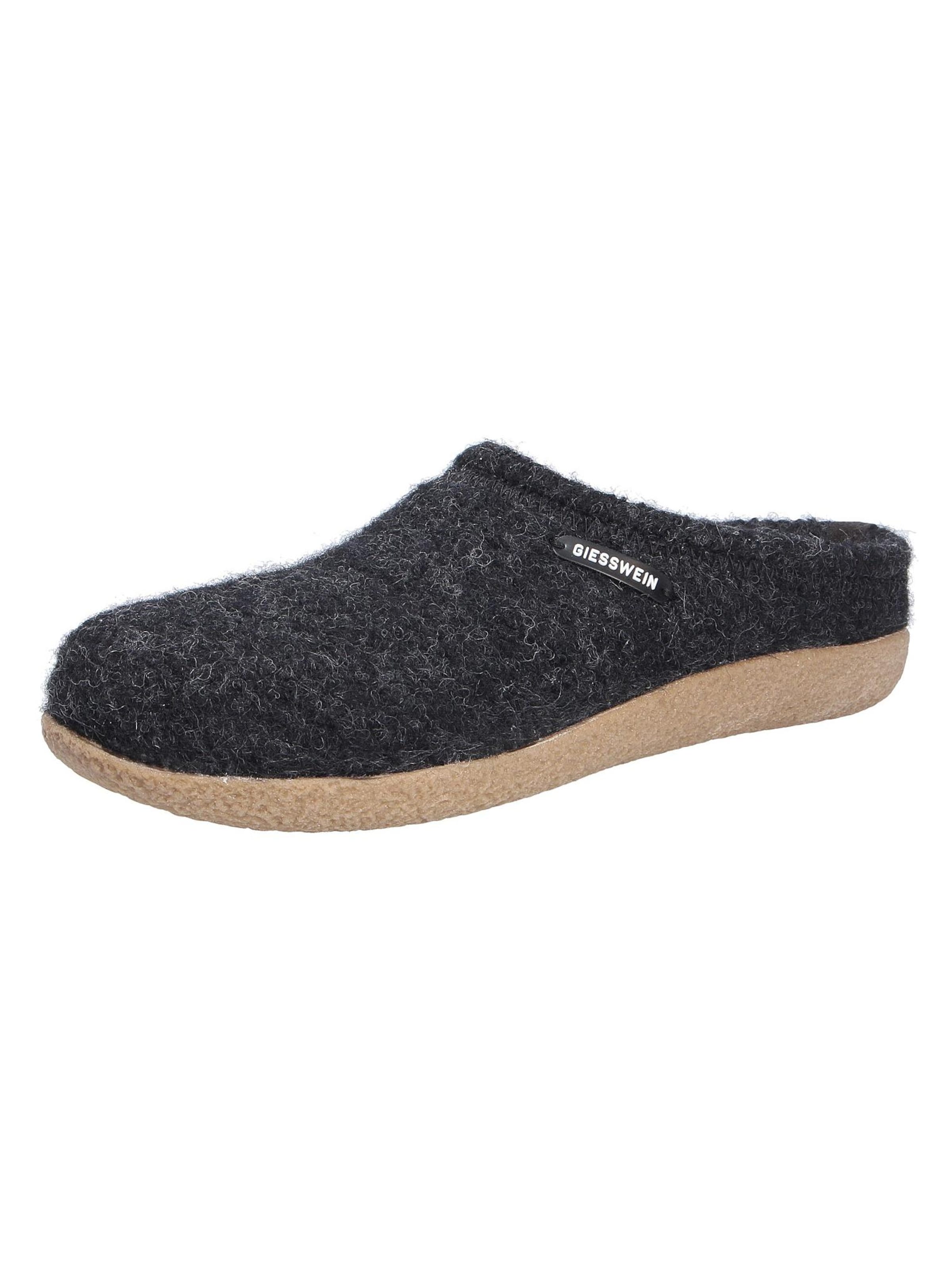 GIESSWEIN Hausschuh‌‌ in Grau: Vorderseite