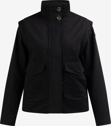 DreiMaster Vintage Between-Season Jacket in Black: front