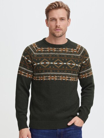 Pull-over 'Nilas' BLEND en vert : devant