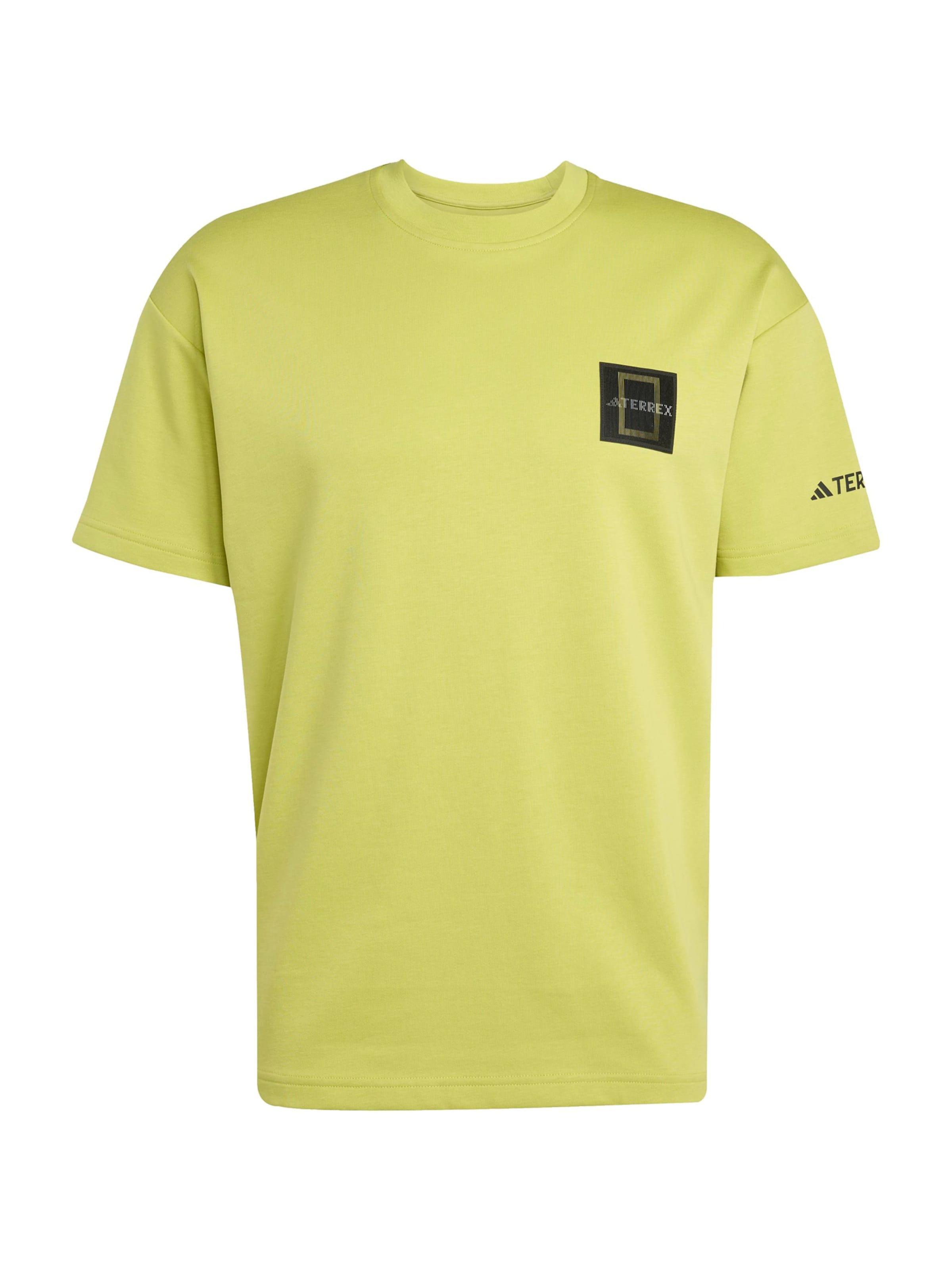 žalia ADIDAS TERREX Sportiniai marškinėliai 'National Geographic': priekis