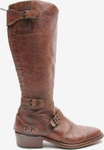 Belstaff Dress Boots in 38 in Brown: front