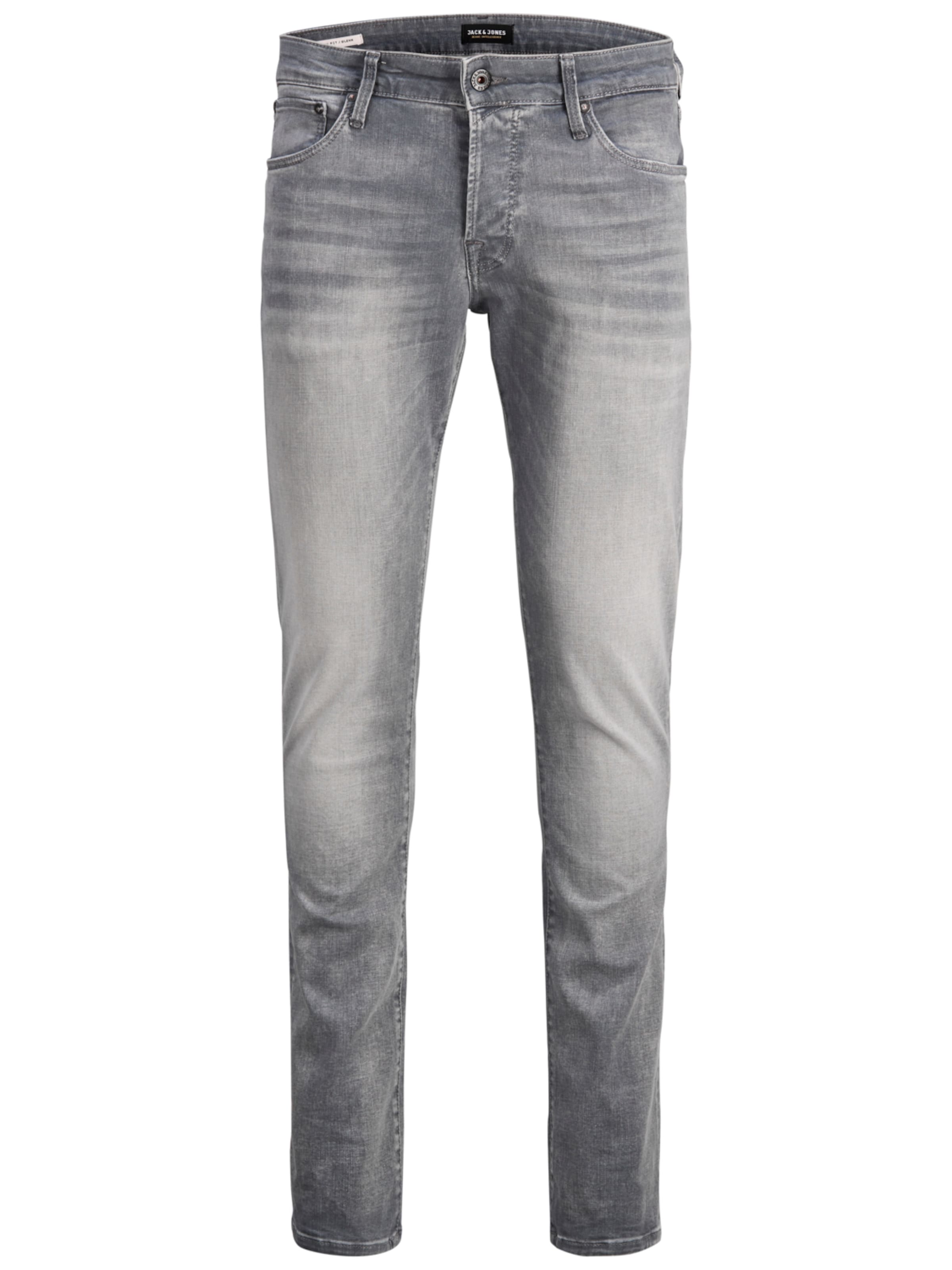 Jean 'JJIGlenn JJIcon' JACK & JONES en gris : devant
