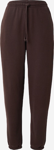 Abercrombie & Fitch Tapered Housut värissä ruskea: etupuoli